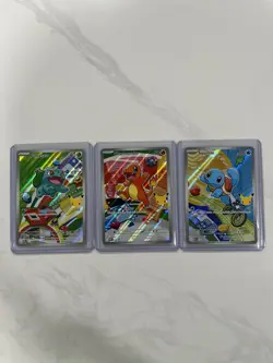 Kanto Starters First Partner Collection Black Star Promos Pokemon TCG Full Set - Image 1
