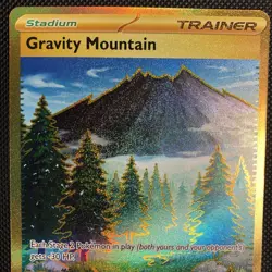 Pokemon TCG - Gravity Mountain 250/191 NM Holo Surging Sparks - Image 2