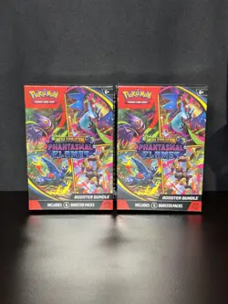 Pokemon TCG 2 Phantasmal Flames Booster Bundles Sealed - Image 1