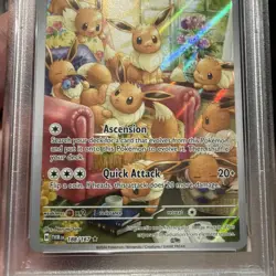 PSA 9 Eevee #188 Twilight Masquerade 2024 Pokemon MINT - Image 3