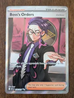 Boss's Orders [Corbeau] 256/217 Me: Ascended Heroes Holo Pokemon TCG Full Art - Image 1