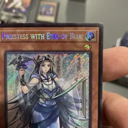 Priestess with Eyes of Blue LCKC-EN016 Secret Rare Unlimited NM! +Bonus FREESHIP - Image 5
