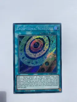 YuGiOh - BLZD-EN054 Exceptional Schedule - Secret Rare - Image 1