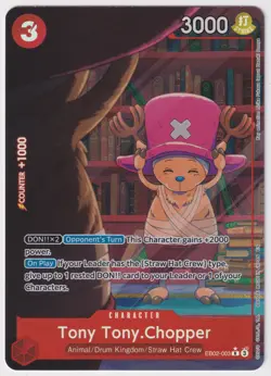 Tony Tony Chopper EB02-003 V2 Alt Art NM One Piece TCG English - Image 1