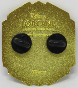 Disney Lorcana Sapphire Ink Set League Promo Pin - Image 2