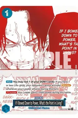 One Piece OP13 3rd Anniversary Treasure Pack Campaign Promo Set Of 7 NM English - Image 3