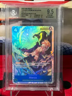 2025 One Piece Marco SR The Best Premium Booster Vol. 2 BGS 9.5 - Image 1