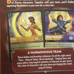 Disney Lorcana TCG - Starter Deck Amber Amethyst - Reign of Jafar Tiana & Bruno - Image 2