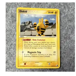 Pokemon Elekid Unseen Forces Common 23/115 2005 English Basic 50HP Card - Image 1
