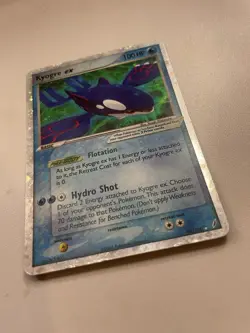Pokemon Kyogre ex Ultra Rare Holo 95/100 EX Crystal Guardians 100 HP Card - Image 2