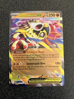 Pokemon TCG Mega Hawlucha Ex 116/217 Ascended Heroes Double Rare NM Card - Image 1