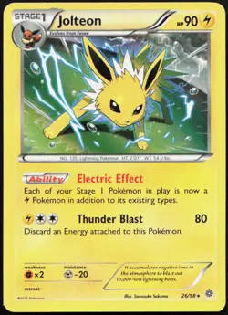 Jolteon - 26/98 (Cosmos Holo) Promo Miscellaneous Cards & Products 026/098 NM - Image 1