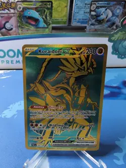 Koraidon ex 245/091 - Pokemon Paldean Fates Hyper Rare Card - NM - Image 1