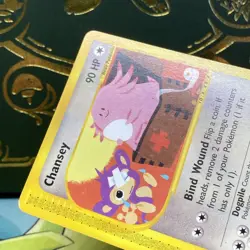 Chansey 072/165 Expedition Pokemon Card 2002 LP - Image 3