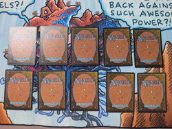 10x Dandan Arabian Nights MTG Magic the Gathering Cards Original Printing Tucker - Image 2