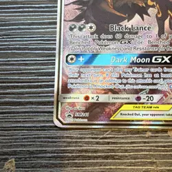 Pokemon Umbreon & Darkrai GX Tag Team SM241 Promo Holo Card - Image 5