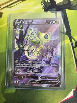 Pokemon TCG Celebi v Fusion Strike Alternate Art Card 245/264 NM Condition - Image 1