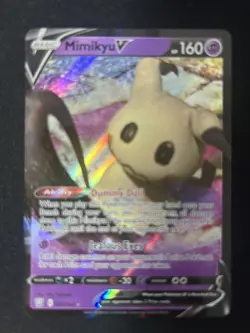 Pokemon Card Mimikyu V 062/163 Battle Styles Half Art Near Mint - Image 1