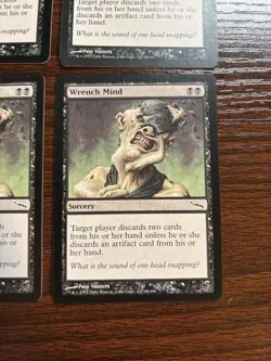 "Wrench Mind" - MAGIC THE GATHERING Mirrodin (84/306) (4 Cards) - Image 5
