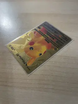 Fan Art - Pikachu V 170/185 HP190 Gold Foil Collector Display Card - Image 5