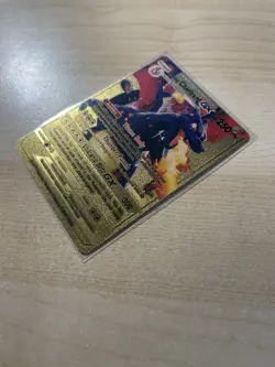 Fan Art - Shining Charizard GX Gold Foil Vinyl Textured Collector Pokemon Card - Image 3
