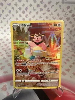 Miltank GG24/GG70 Ultra Rare Crown Zenith Galarian Gallery Pokemon Card (1) - Image 1