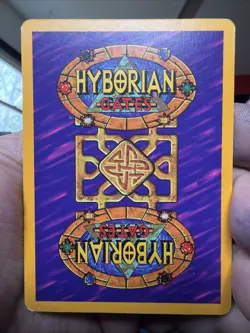Donar the Wode - Promo - Hyborian Gates CCG card (1995 Cardz) Boris Vallejo TCG - Image 2
