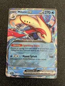 Milotic ex 042/191 Surging Sparks Ultra Rare Holo Pokemon Card NM - Image 1
