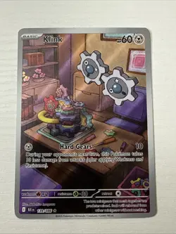 Pokemon TCG Klink 139/086 Sv: Black Bolt Illustration Rare Holo Card - Image 1