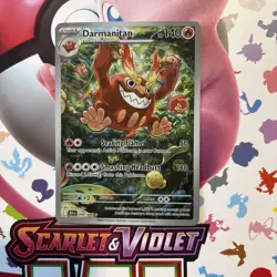 Darmanitan 098/086 Sv: Black Bolt Illustration Rare Pokemon Card Near Mint Tcg - Image 1