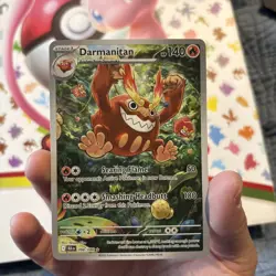 Darmanitan 098/086 Sv: Black Bolt Illustration Rare Pokemon Card Near Mint Tcg - Image 3