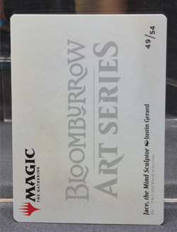 Jace, The Mind Sculptor Art Series 49/54 MTG Card Near Mint NM Justin Gerard - Image 2