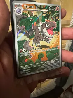 Tyrunt 070 Promo Card SEALED Prefect Order Etb Promo Full Art NM - Image 2