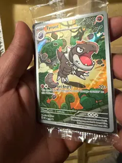 Tyrunt 070 Promo Card SEALED Prefect Order Etb Promo Full Art NM - Image 3