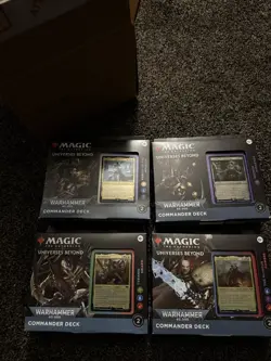 Magic: The Gathering Universes Beyond Warhammer 40,000 Commander Decks Set of 4 - Image 4
