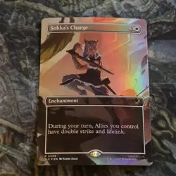 Sokka's Charge (Borderless) Avatar: The Last Airbender: Eternal-Legal Foil - Image 1
