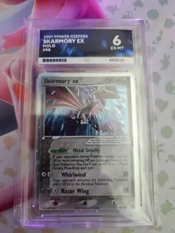 Pokemon Skarmory EX Power Keepers Holo Card 98/108 Ace 6 - Image 1