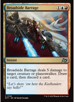 Broadside Barrage 192 MTG NM - Aetherdrift - Image 1