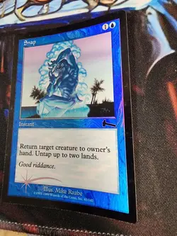 MTG Snap - Foil 43/143 Urza’s Legacy 1999 Magic the Gathering Vintage - Image 3