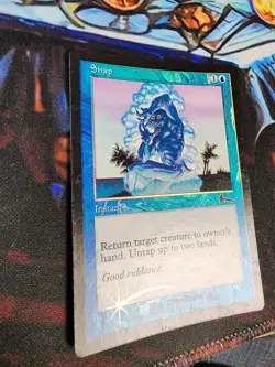 MTG Snap - Foil 43/143 Urza’s Legacy 1999 Magic the Gathering Vintage - Image 4