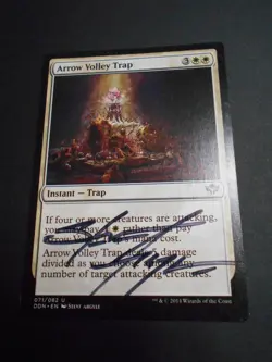 MTG Steve Argyle signed Duel Decks: Speed vs. Cunning Arrow Volley Trap - Image 1