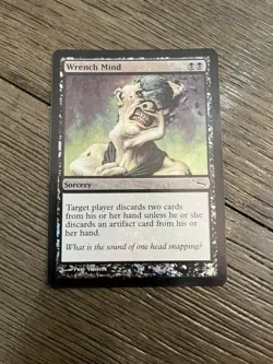 Magic The Gathering Wrench Mind Foil Mirrodin #84 NM - Image 1