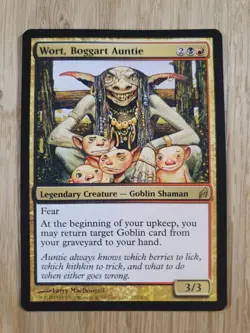 Wort, Boggart Auntie (NM), ENG, Lorwyn 2007, Magic MTG - Image 1