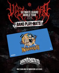 Ultimate Guard Band-Maid MTG CCG Standard Playmat 24x14 Non-Slip MagicCon - Image 1