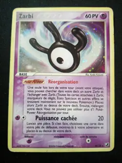 Carte Pokemon Zarbi W/28 Holo Ex Forces Cachees - Image 1