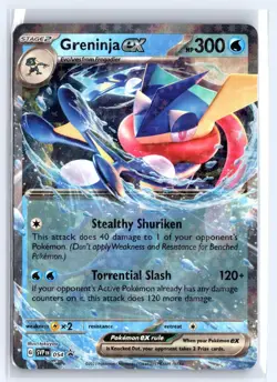 Greninja ex 054 Holo Promo Scarlet & Violet Promo Pokemon Holo NM - Image 1