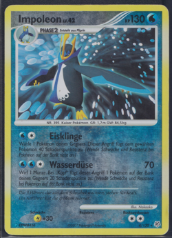 Impoleon 4/130 Reverse Holo Rare - Ratselhafte Wunder - DE - GD - Pokemon TCG - Image 1