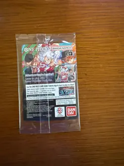 One Piece Monkey D. Luffy US Voyage Promo Bandai Namco Character Holo Card P-055 - Image 2