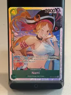 Nami OP-031 SR - One Piece The Azure Sea’s Seven english NM Foil - Image 1