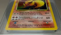 Flareon 3/64 Jungle 1999 Fossil Set Get Graded 8 NEAR MINT Stunning Rare Card - Image 2